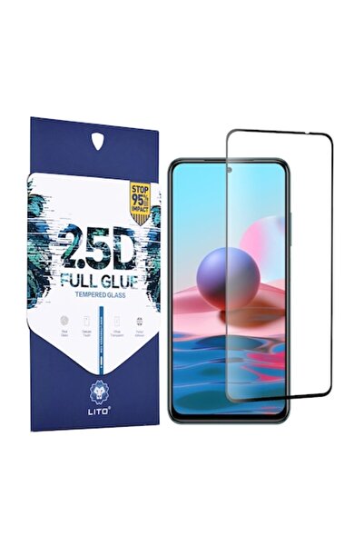 OEM Προστατευτικό οθόνης Lito 2.5D FullGlue Glass για Xiaomi Redmi Note 10/No...
