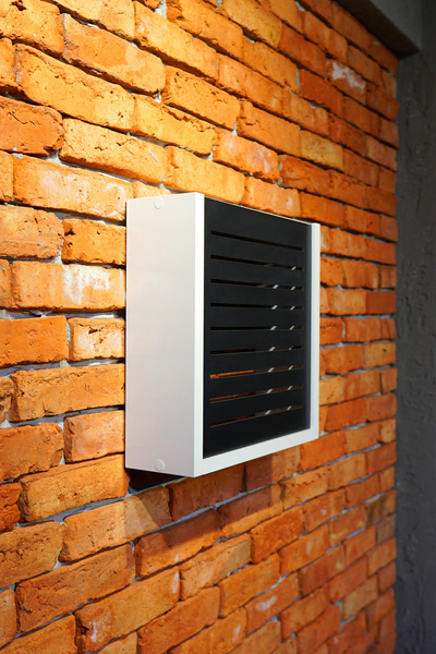 HALL BREATHE Sürgülü Saklama Kutusu, Siyah, Çizgili, 35Y x 35G x 11D, Modem Koruma