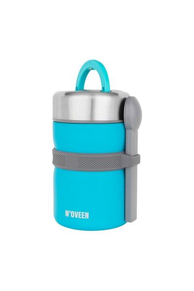 Noveen Termos for soup/food TB963, 2000ml, double walls, stainless steel (Blue)