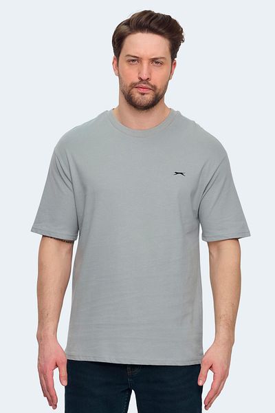 Slazenger Vellamo Set of 3 Men's T-Shirts Khaki - Gray - Black
