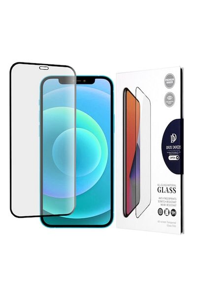 OEM Folie pentru iPhone 12/12 Pro, Tempered Glass, Sticla securizata, Black