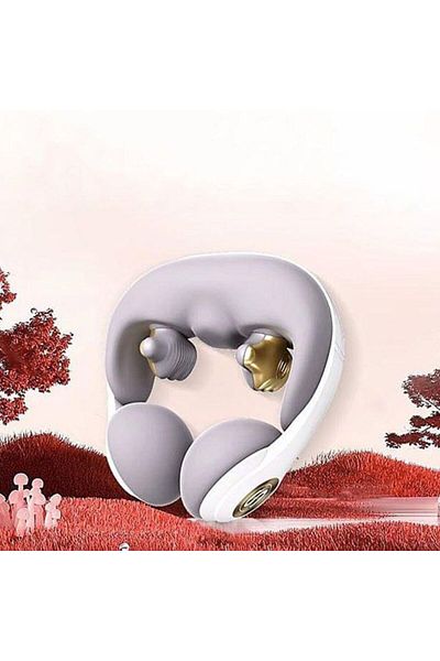SKG Cervical Spine Neck Massager N5 2nd Gen U-Shaped Travel Pillow