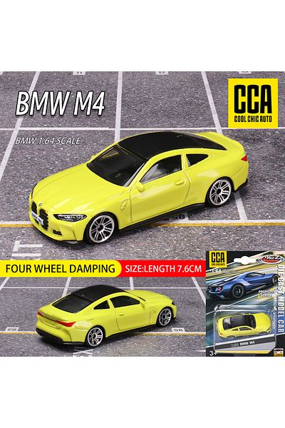 Choice16 BMW M4 CCA MSZ 1:64 Volkswagen Audi Exquisite hanging model classic car static car model alloy die-c