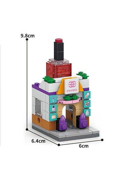 Choice9 no Box 112pcs NEW DIY Makeup Convenience Store Flower Shop Hair Salon Piano Game Hall Fruit Bookstor