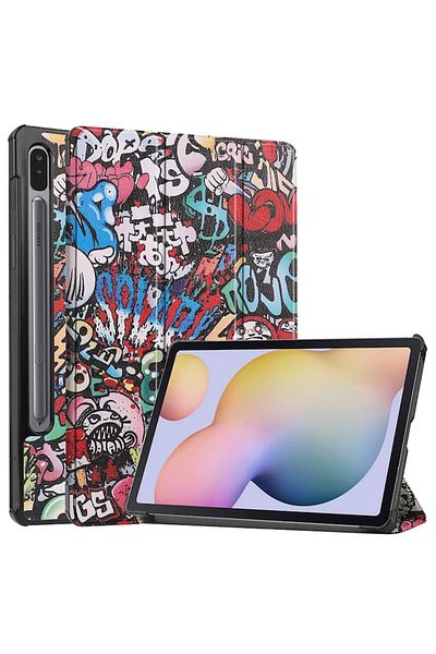 Bibilel Book cover case for Samsung Galaxy Tab S7 FE 12.4'', T730/T736 2021, with smart pen support, lea