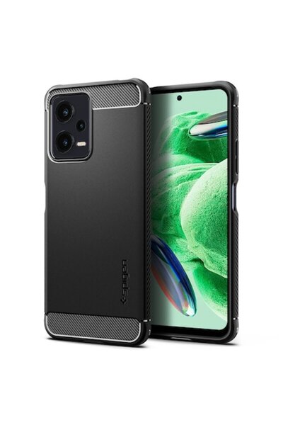 Spigen Rugged Armor Case for Xiaomi Poco X5 / Redmi Note 12 - Black ACS05787