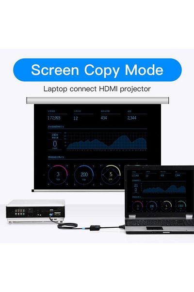 Vention Convertor VGA la HDMI, 0.15 M,