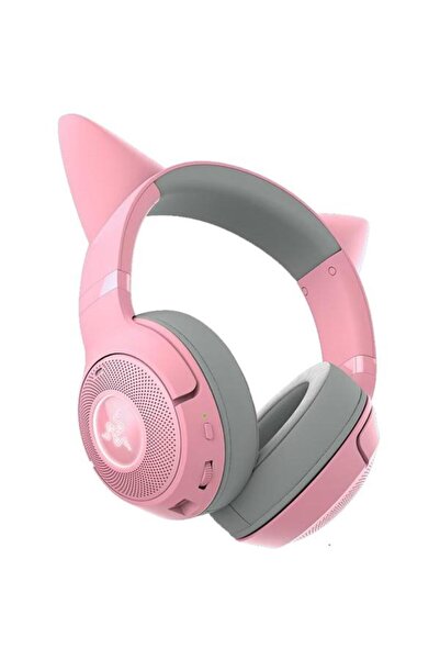 RAZER Kraken Kitty V2 Bluetooth 5.2 Quartz Edition, Microphone (Pink)