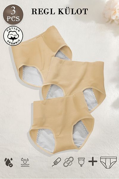 REYNEV Super Absorbent Ultra Hygienic Menstrual Panties, Effective Leakproof Menstrual Panties Day and Night