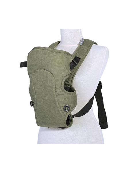 LORELLİ Marsupiu ergonomic pentru bebeluși, curele de siguranță reglabile, pernă pentru cap, 0-9 kg, verde