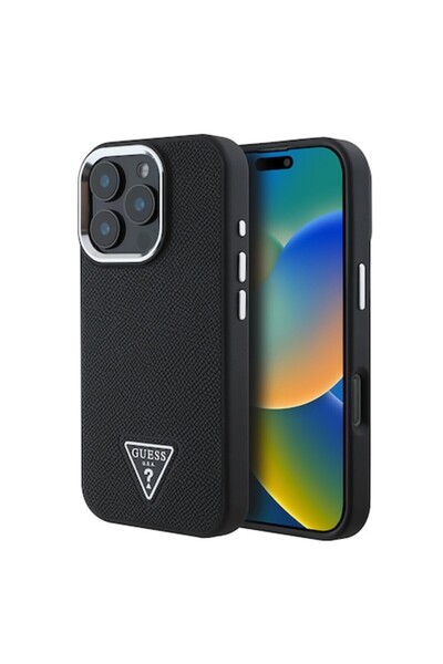 Padrino Husă de protecție pentru iPhone 16 Pro, P28, Lexgard, Deep Dark