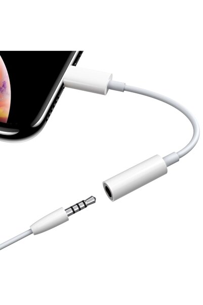 SOHO Adaptor Lightning - Jack 3.5 mm, Alb