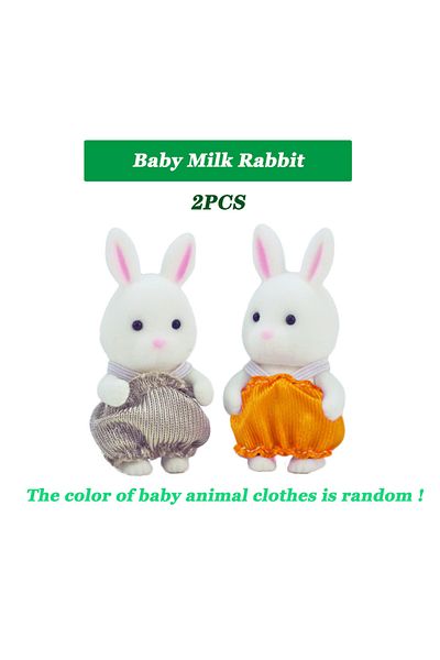 Choice8 KK05 1:12 Simulation Forest Animal Family Rabbit Panda Koala Reindeer Baby Dollhouse Figures Collect