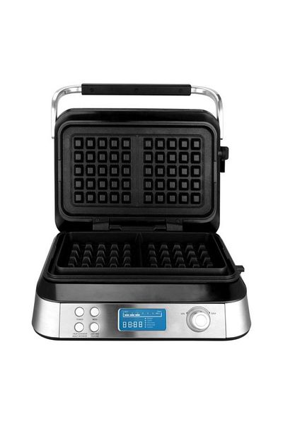 Zokura Aparat pentru prepasat waffle Z1250, 1600 W, Ceramica (Negru/Alb)