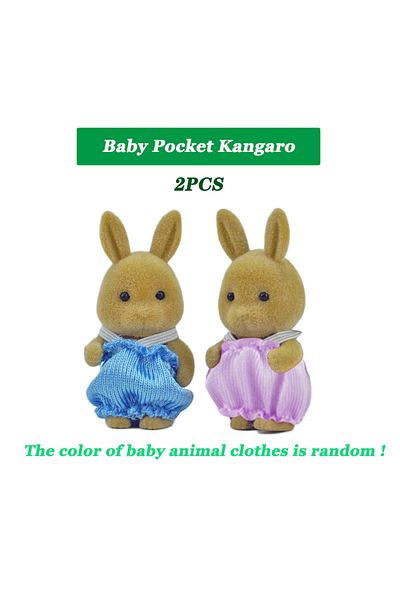 Choice5 KK07 1:12 Simulation Forest Animal Family Rabbit Panda Koala Reindeer Baby Dollhouse Figures Collect