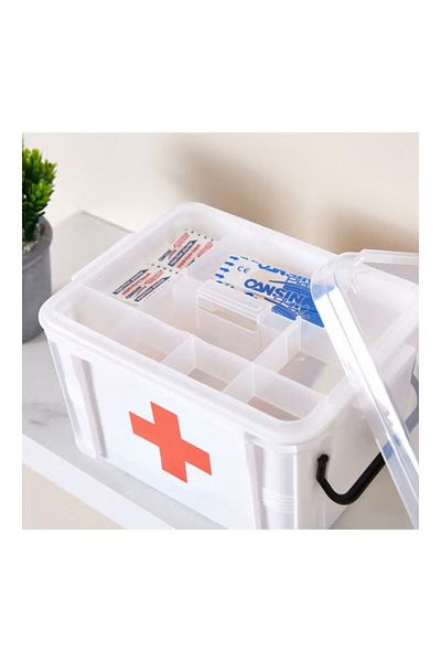 rexa Portable Medicine Storage Box – Compact Organizer for Pills and Tablets