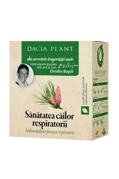 Dacia Plant Ceai sanatatea cailor respiratorii, 50g, Dacia Plant