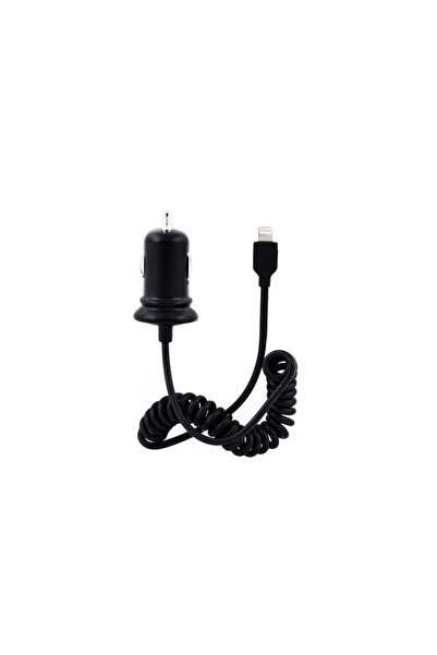 SOHO Car Charger Fast Charge, Lightning Cable 1.5 m, Black