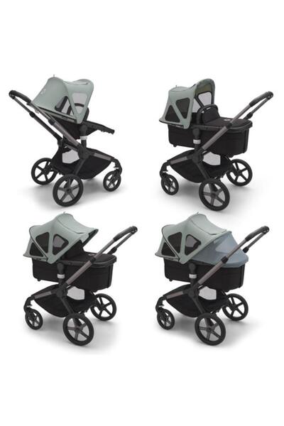 Bugaboo Capotina cu extensie plasa insecte Fox 5 Fox Cub Lynx Pine Green