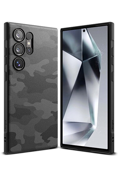 Ringke Samsung Galaxy S24 Ultra Onyx Design Series Case Cover - Camo Black