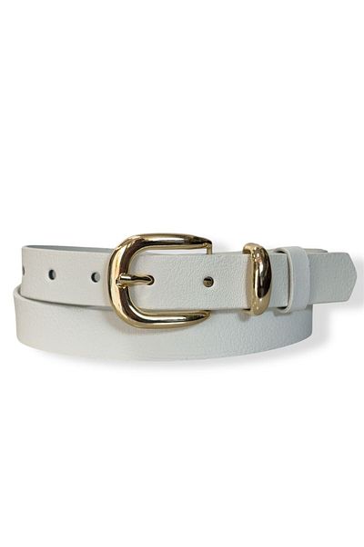 Kemerix Women's Gold Buckle Belt