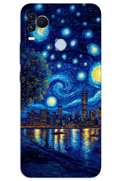 MRCİLETİSİM Omix X400 Case Hd Pattern Printed Back Cover - Art Sahil