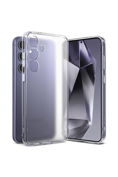 Ringke غطاء حماية لهاتف سامسونج جالاكسي S24 | سلسلة فيوجن | شفاف غير لامع