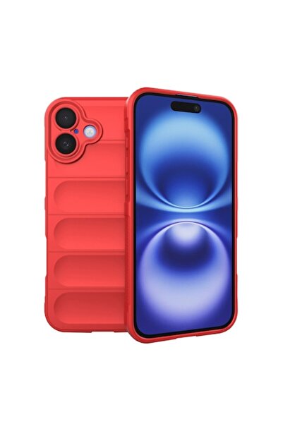 Padrino Husă de protecție pentru iPhone 16, N60, Termoplastică, Roșu Nobil