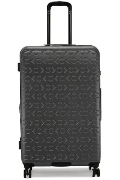 Calvin Klein Fly Control 3 Piece Luggage Sets, Hardside Spinner Luggage On Wheels, Ultra Lightweight ABS, 4 Doubl