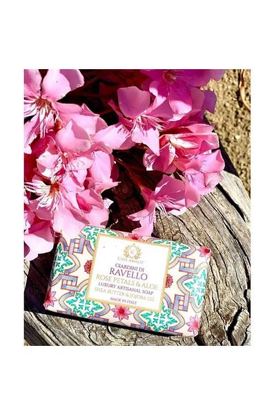 Casa Amalfi Gift set of handmade soaps Pink Maiolica, Casa Amalfi - GS03