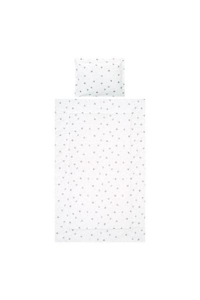 LORELLİ 3-piece bedding set Cosy Train Grey, ranforce cotton, 0-3 months