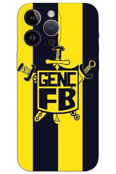 MRCİLETİSİM حافظة لهاتف آيفون 14 برو ماكس مطبوعة بنمط HD - GençFB