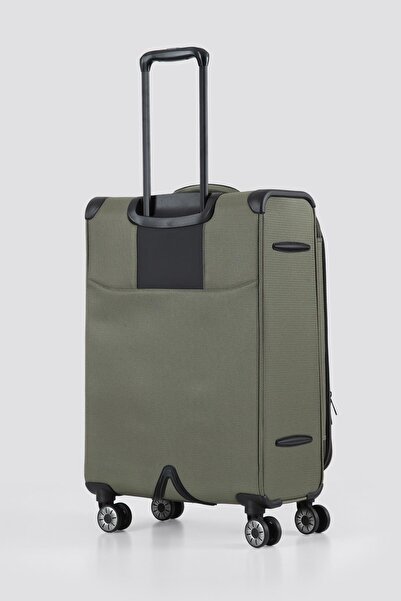 VERAGE Unisex Ultra Hafif İthal Kumaş Çok Gözlü Kapağı Körüklü Valiz 25GM23067W