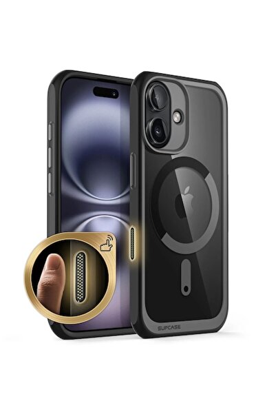 Padrino Husă de protecție pentru iPhone 16, Q73, Lexgard, Deep Dark