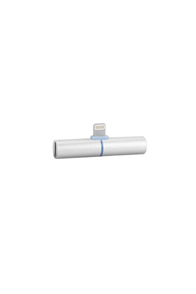 SOHO Adaptor iPhone/iPad, 3.5 mm jack, Lightning, headphones and charger, Splitter, Silver