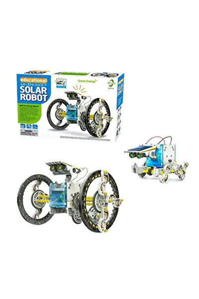 Toy Kit robotic solar, jucărie educațională 14 în 1, Jucării