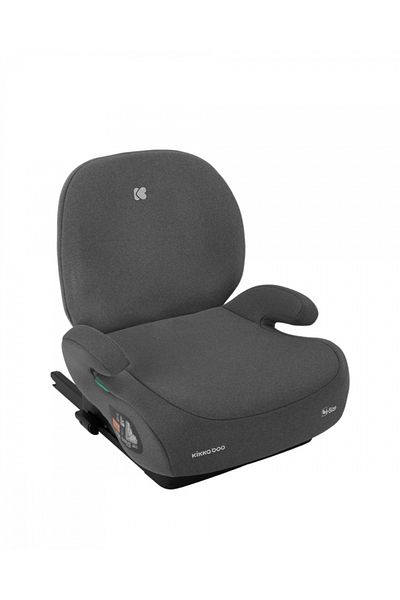 Kikka Boo Car booster with Isofix KikkaBoo i-Boost Dark gray Approved R129 i-Size 125-150 cm with Detachable backrest