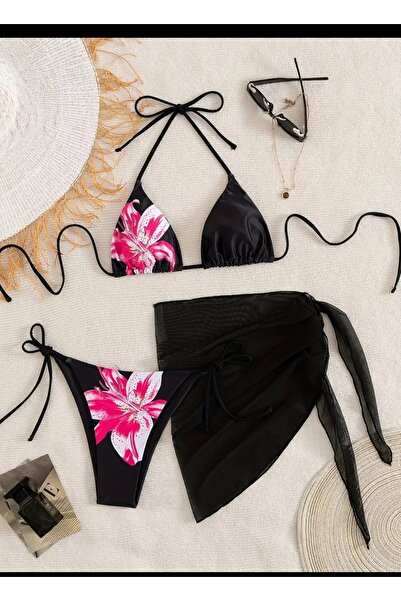 nuriçgiyim Sunkiss Bikini Pareo Set