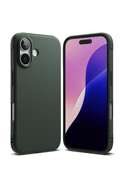 Ringke iPhone 16 Plus Case Cover | Onyx Series| Dark Green