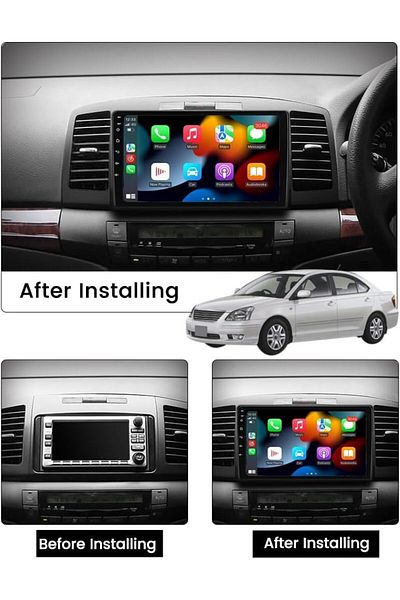 SHEZA STAR Android Car Stereo for Toyota Allion Premio 2001-2007 1+32GB 9 inch AHD Camera