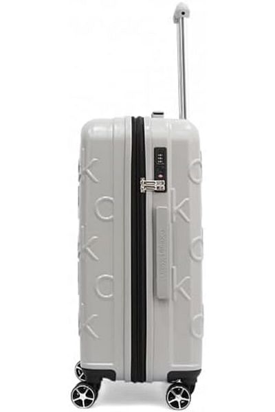 Calvin Klein Insignia Luggage Sets 3 Piece Lightweight Spinner Suitcase Set with TSA Lock (Heather G