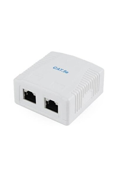 Gembird Priză dublă, FTP Cat 5E,