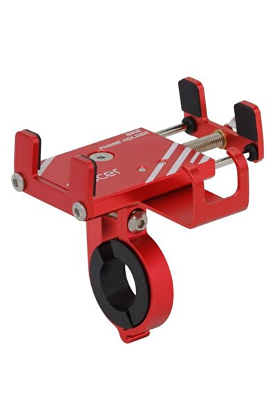 Spacer Държач за смартфон за велосипед/мотоциклет/скутер/триколка (червен)