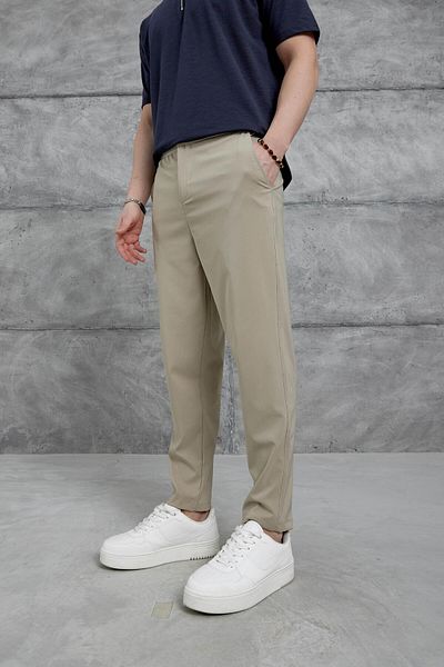 NOMARC Stone Nmrc Parachute Fabric Boyfriend Pants