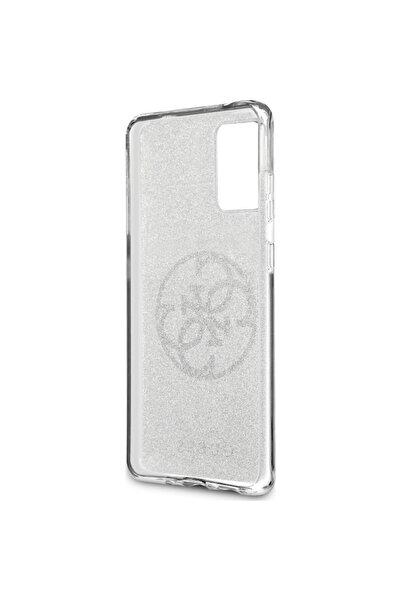 Guess Glitter Circle Protective Case GUHCS67PCUGLLG for Samsung Galaxy S20 Plus, Grey