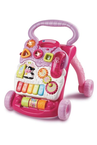 VTech Baby مشاية أطفال فيرست ستيب (وردي)