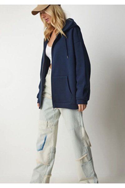 BUSEM W0008672 BSM oversized Ζακέτα με κουκούλα