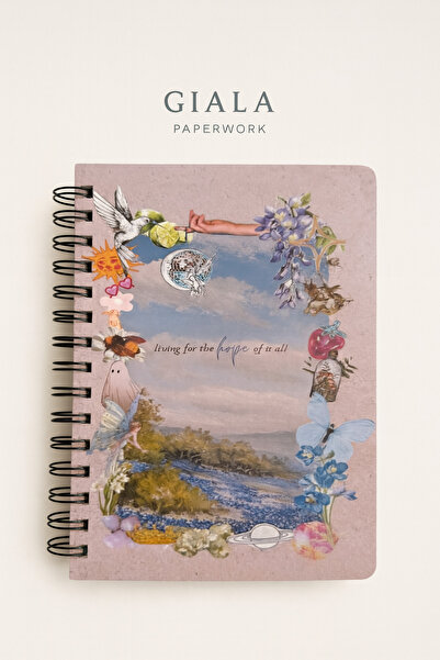 Notebook GIALA A5 SERT KAPAK ÇİZGİSİZ DEFTER