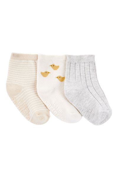 Carter's Baby Patterned 3-Piece Socks