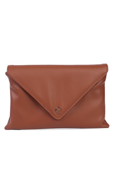 Alessia Bag حقيبة جيما ذات الغطاء على شكل مظروف باللون البني